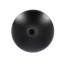 Round Oak Bird Table with Black Roof