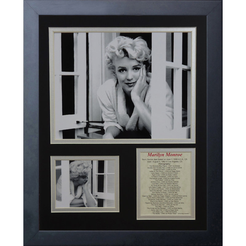 Marilyn Monroe - Window Framed Memorabili