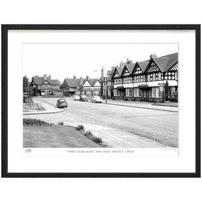 Port Sunlight, The Post Office C1960 by Francis Frith - Single Picture Frame Print