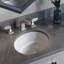 Lavabo de salle de bain encastré en céramique 16 po Monaco-107239720
