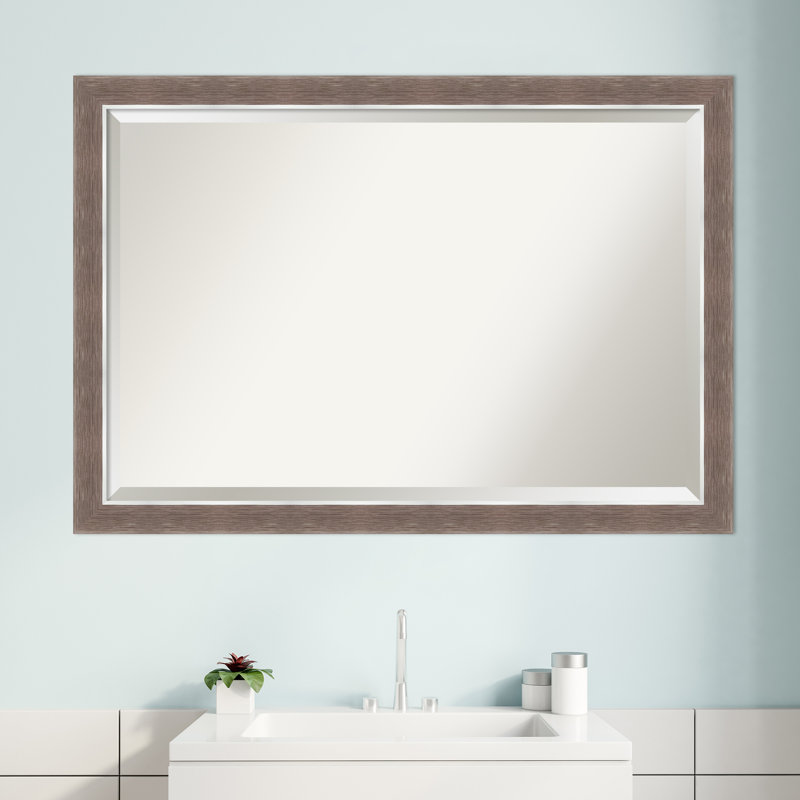Fairlough Flat Wall Mirror, 24" x 36"