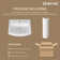 Rectangular Pedestal Bathroom Sink With Overflow