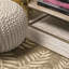 Tapis intérieur / extérieur brun / beige Mease Nevis Palm Frond-882347016