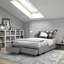 Lit plateforme avec rangement en lin Boyd Modena-288845139-379457944