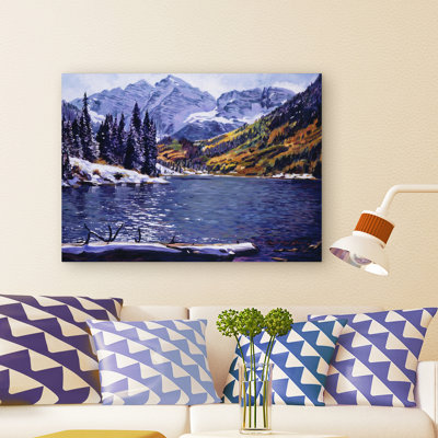« rocky mountain solitude » par david lloyd’s glover, reproduction d’art sur toile