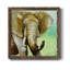 Painterly Elephant - Peinture sur toile encadrée-533855320-533855321