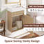 Single Bathroom Vanity with Resin Top-659628627