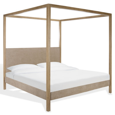 Bary Boucle Canopy Bed