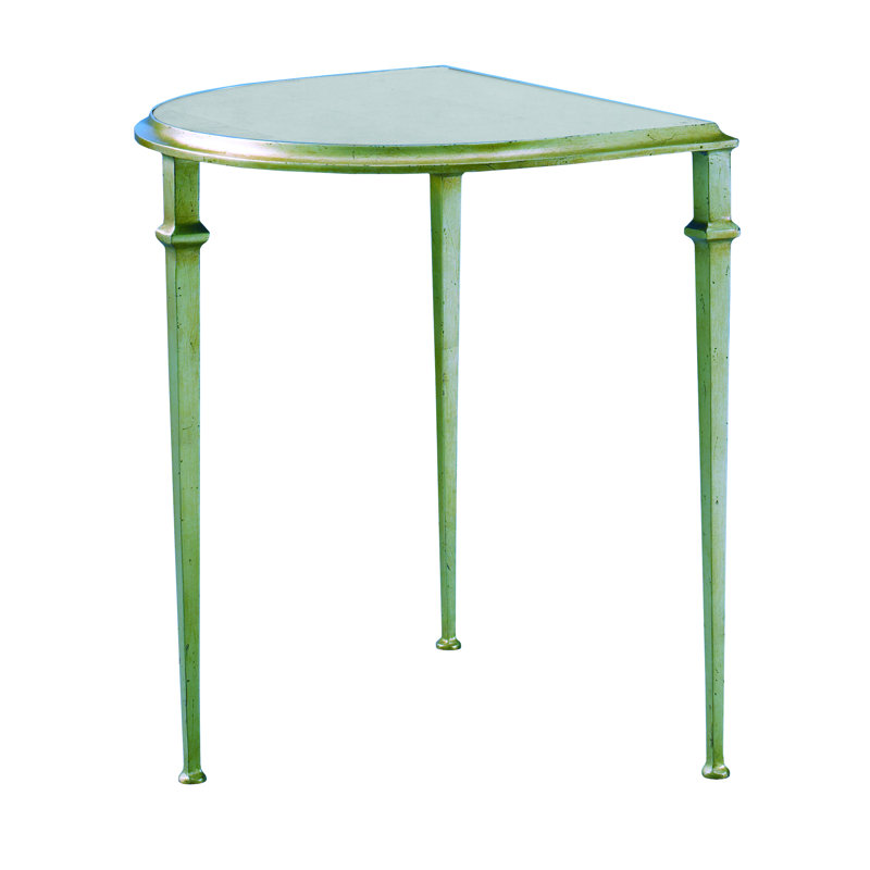 Tria 3 Legs Coffee Table, Aged Silver