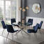 Round Glass Top Metal Base Dining Table-105900686-105900683