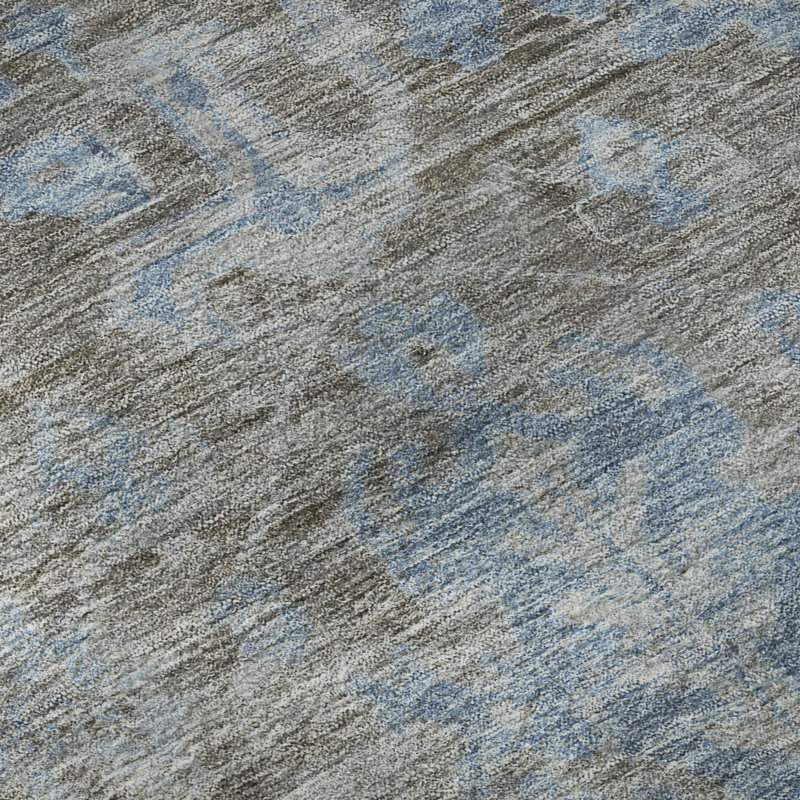 Tapis de qualité supérieure Geers AMF1375 lavable à la machine, Rectangle 5 pi x 7 pi 6 po