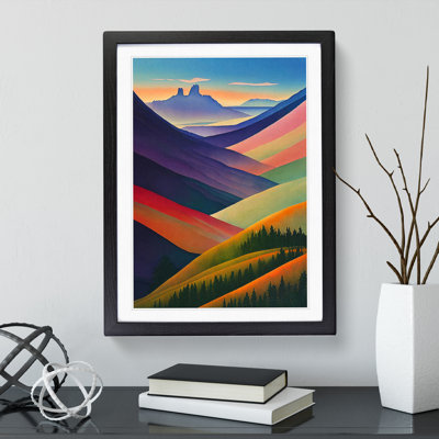 Mountain Landscape No.6 - Single Picture Frame Print