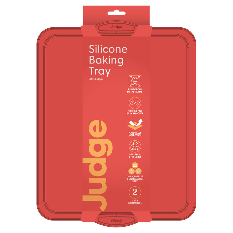 Judge Silicone, 34x28x1cm Baking Tray, Berry, Berry
