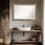 Miroir mural de salle de bain Driftwood-120797461