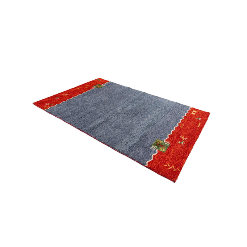 Tapis bleu marine Jahiem