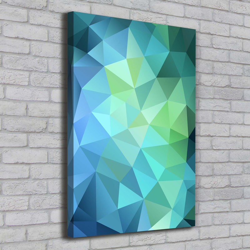 Abstraction Background - Wrapped Canvas Print