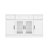 55'' W 3-Drawer TV Stand Media Center & Sideboard With Glass Doors