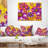 Passion Flowers Pattern - Floral Printed Throw Pillow