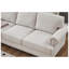 Canapé 3 places en bois d'eucalyptus Classic Classic l 83 po x P 32,3 po x H 33,8 po