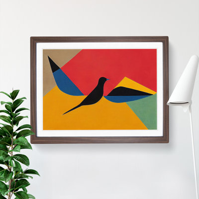 Dove Bird Abstract Vol.3 - Single Picture Frame Painting