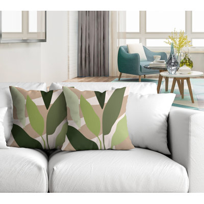 Polyester/Polyester Blend Throw Square Indoor/Outdoor