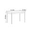 Simple Lght Brown Durable Oak Writing Desk-595598591