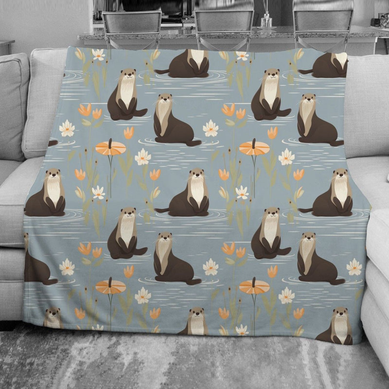  Couverture polaire Otter, Jeté