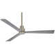 52" Simple 3 - Blade Outdoor Standard Ceiling Fan with Remote Control