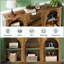 Table d'appoint rustique, table d'entrée pratique, console-1296516286