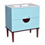 Meuble-lavabo 30 po avec lavabo en céramique