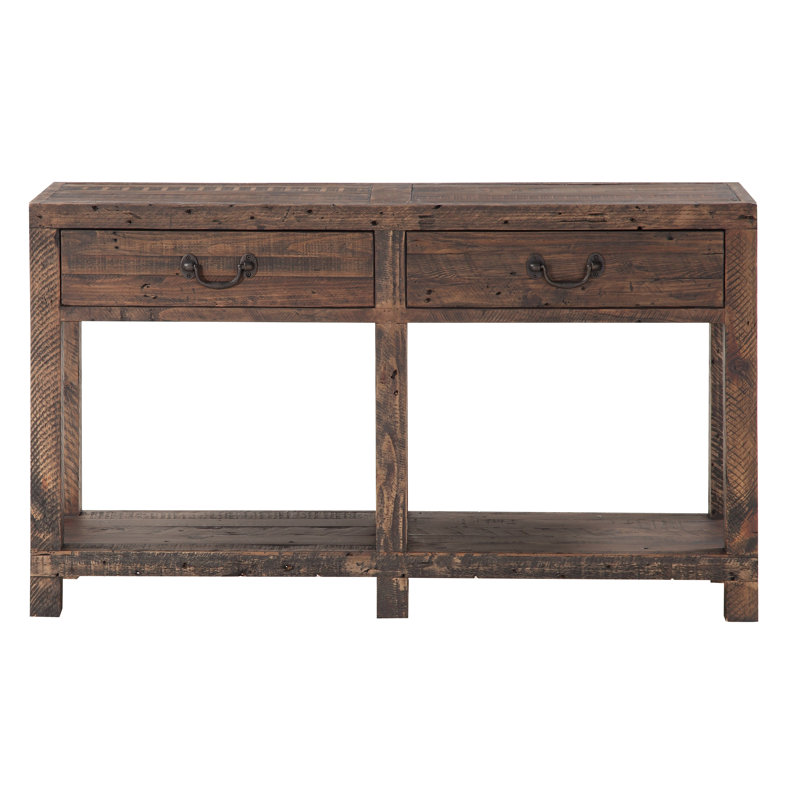 Console en bois massif récupéré Alexandra