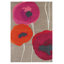 Sanderson Hand Tufted Wool Abstract Area Rug in Red/Orange