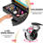 Rolling Cart with Drawer & Lockable Wheels, Plastic Shelf Storage Organizer Cart-111378622-129000603