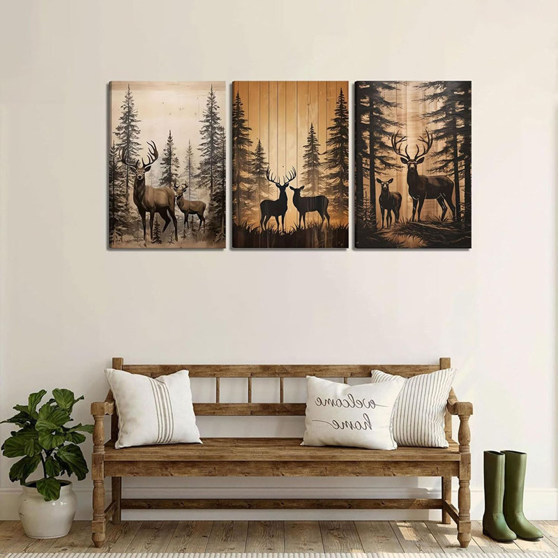 3 Piece Wrapped Canvas Print