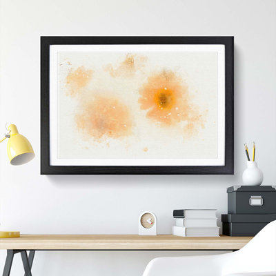 Flower Collage in Abstract - Wall Art