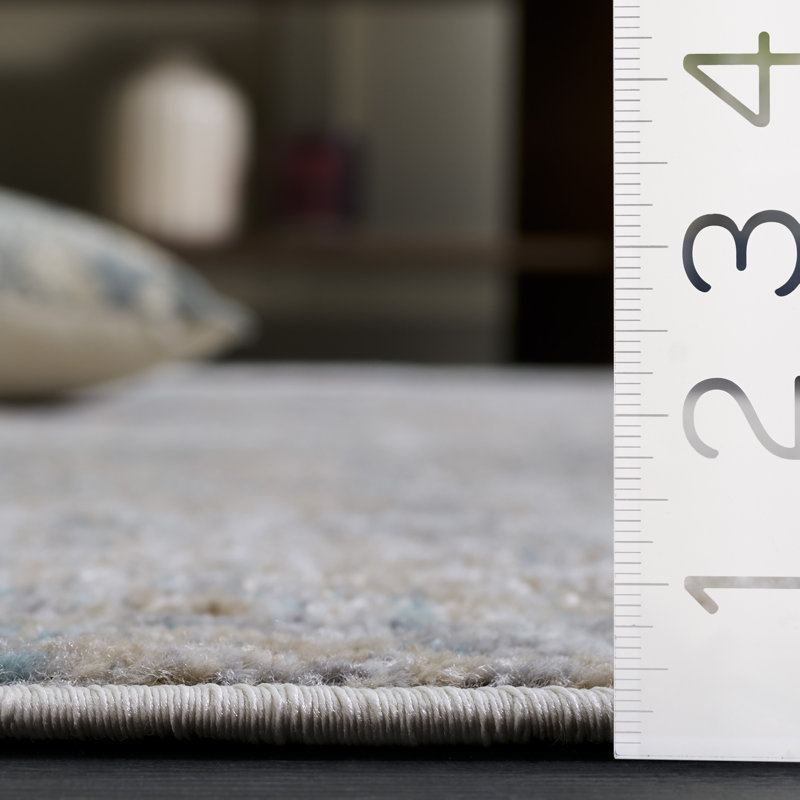 Alaric Geometric Area Rug, Rectangle 274 x 366 cm