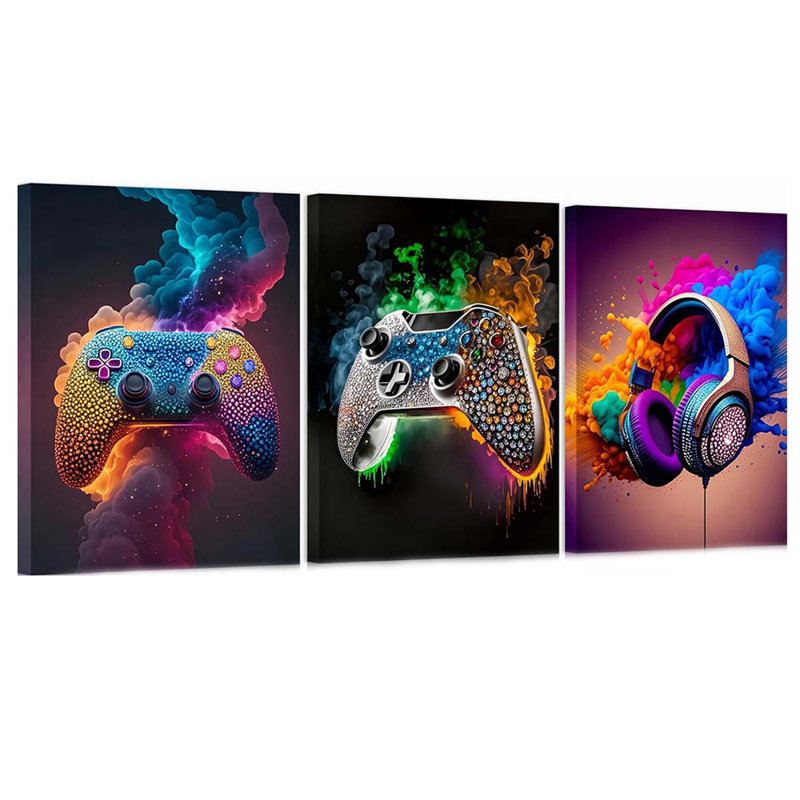 3 Piece Wrapped Canvas Print
