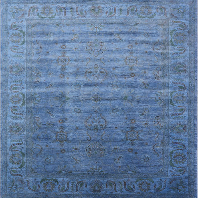 Tapis oriental bleu Lanoue