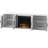 Kropf TV Stand with Fireplace Included-1608425693