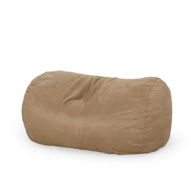 Fauteuil à billes classique, Polyester beige