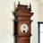 86.61"American-style vintage solid wood standing floor clock