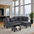 Sectional Sofa With Storage Ottoman