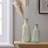 2 Piece Handmade Metal Decorative Vases