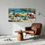 «Coffee Cups Olives and Lemon Slices» par Harbor, impression sur toile-1825217197