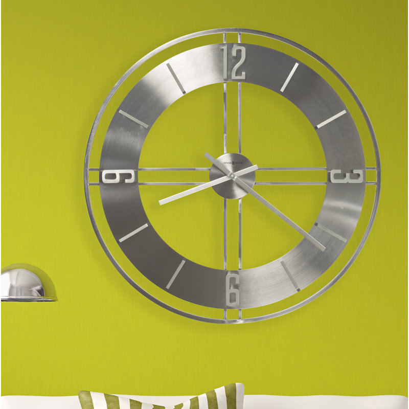 Stapleton Metal Analog Wall Clock
