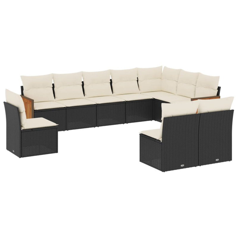 Ensemble de canapé de jardin Vidaxl