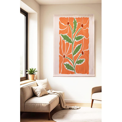 Superbe peinture décorative en polyester de 27,6 po x 47,2 po | 50% coton / 50% polyester, couleurs éclatantes et tissu durable | Parfait pour le salon, la chambre à coucher ou le bureau, art mural accrocheur