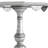 Side Table Verney Antique Silver Plated