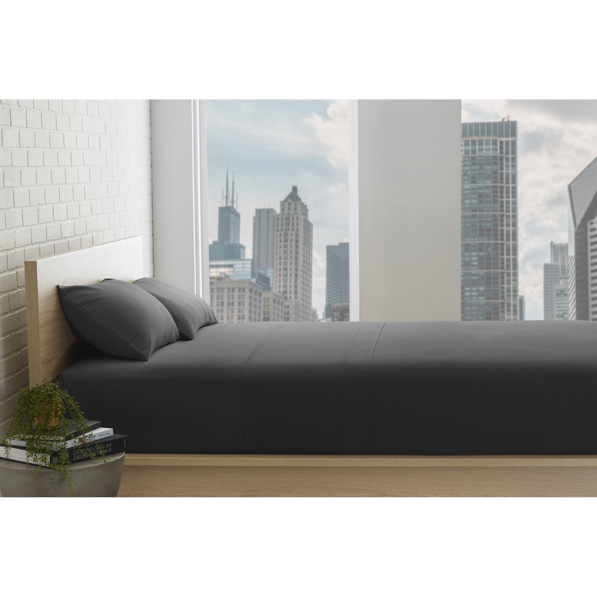 100% Cotton Sheet Set, Queen, Sage