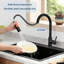 Robinet d'évier de cuisine avec douchette extractible-125368335